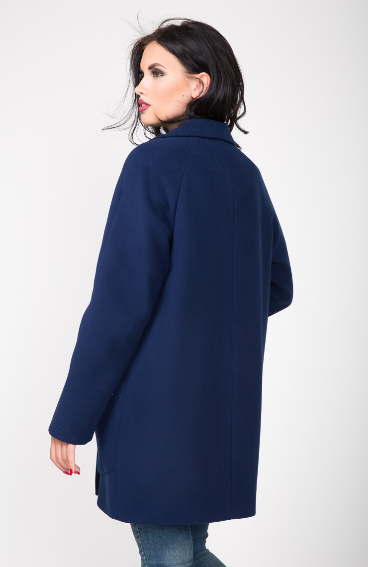 Пальто 2-486/9 Речная вода