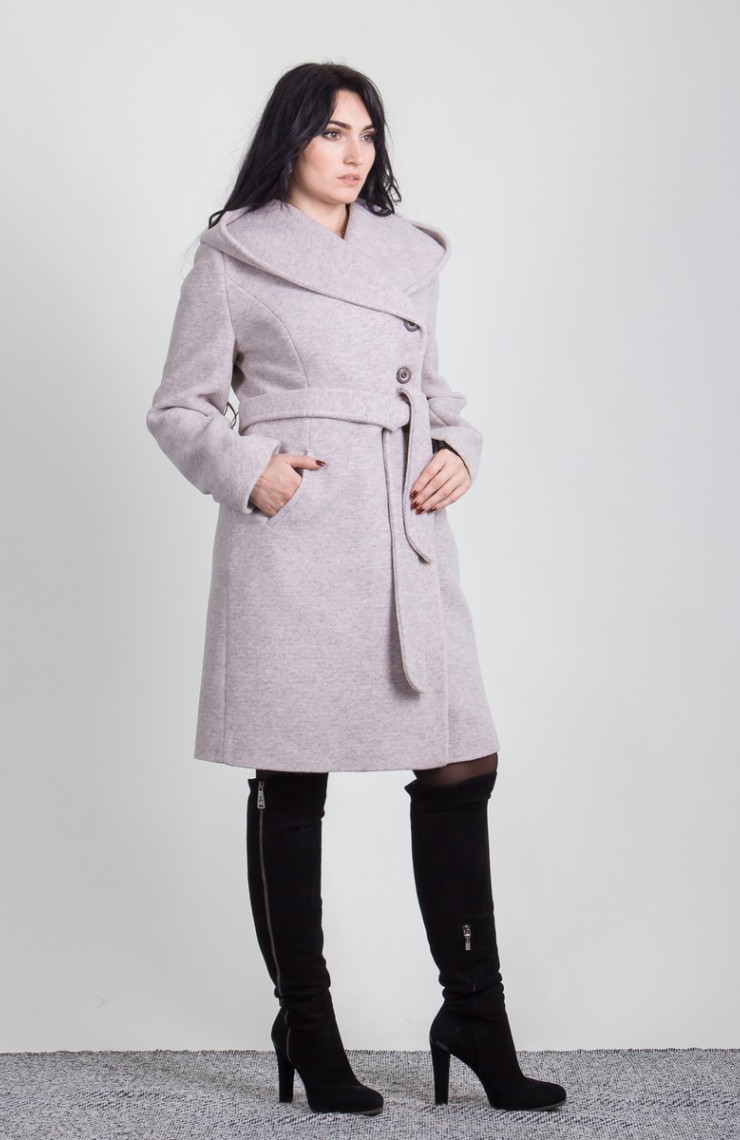 Пальто 2-498L Фиалка