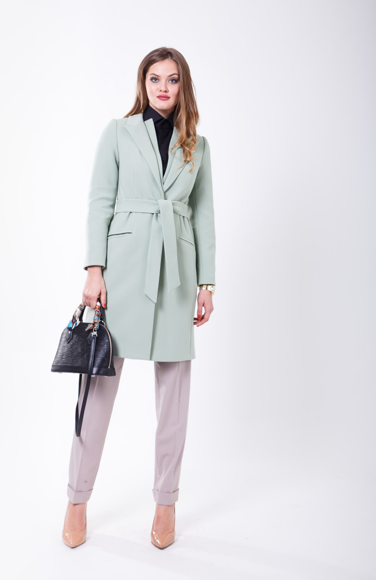 Пальто 2-500/91 Фисташковый