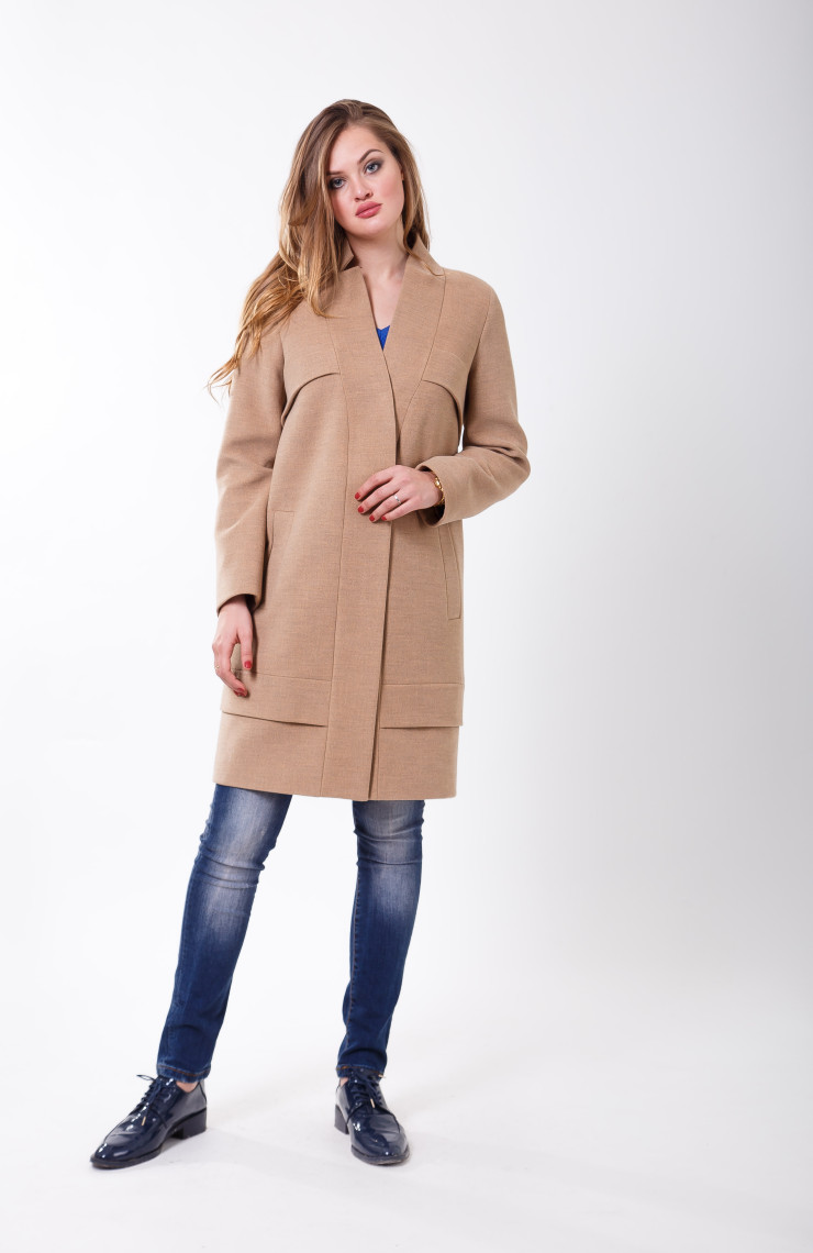 Пальто 2-504/9 Кэмэл