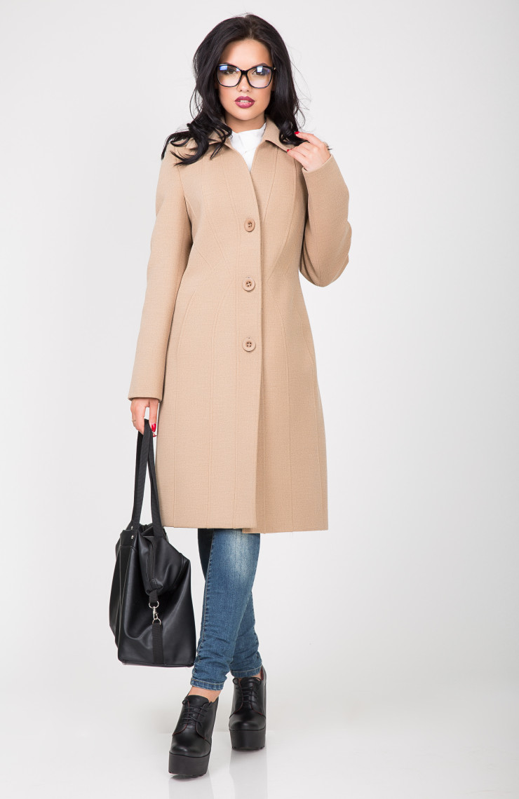 Пальто 2-505/9 Кэмэл