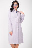 Пальто 2-505/9 Розовый лед