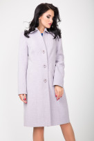 Пальто 2-505/9 Розовый лед