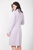 Пальто 2-505/9 Розовый лед