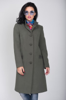 Пальто 2-516/9 Зеленый чай