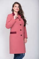 Пальто 2-516/9 Тем.роз.Пастель