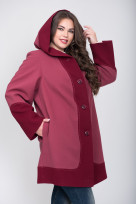 Пальто 2-540/9 Гранатовое вино
