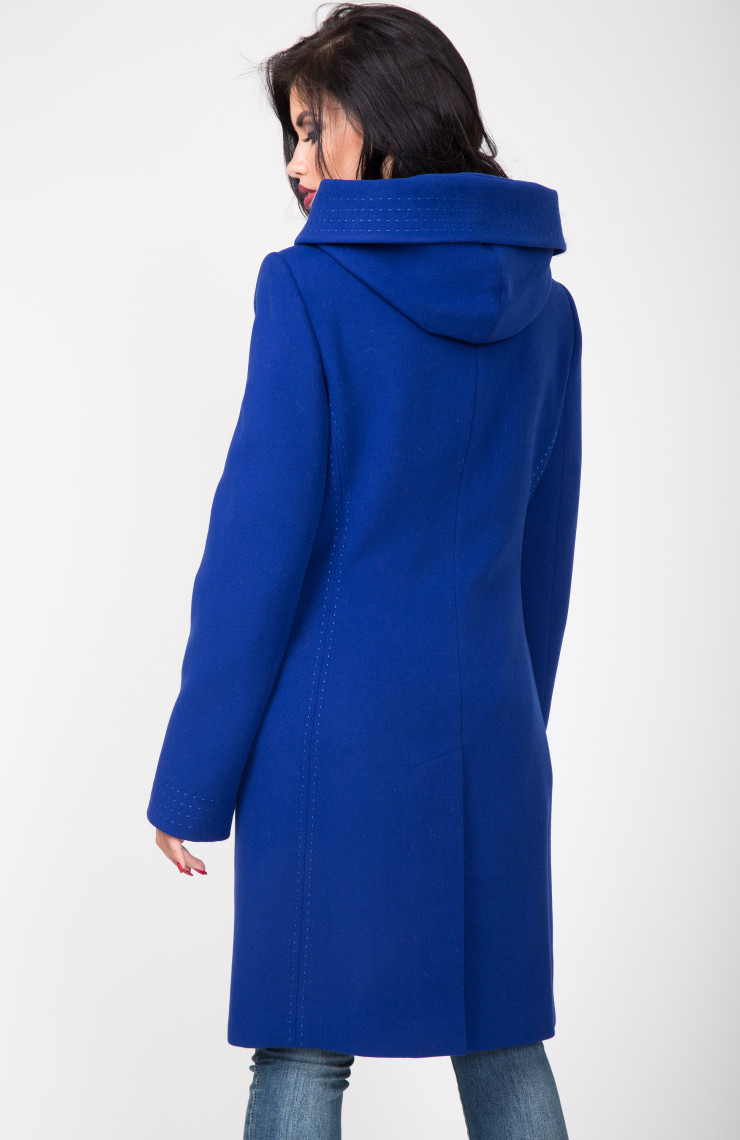 Пальто 2-549/9 Ультрамарин