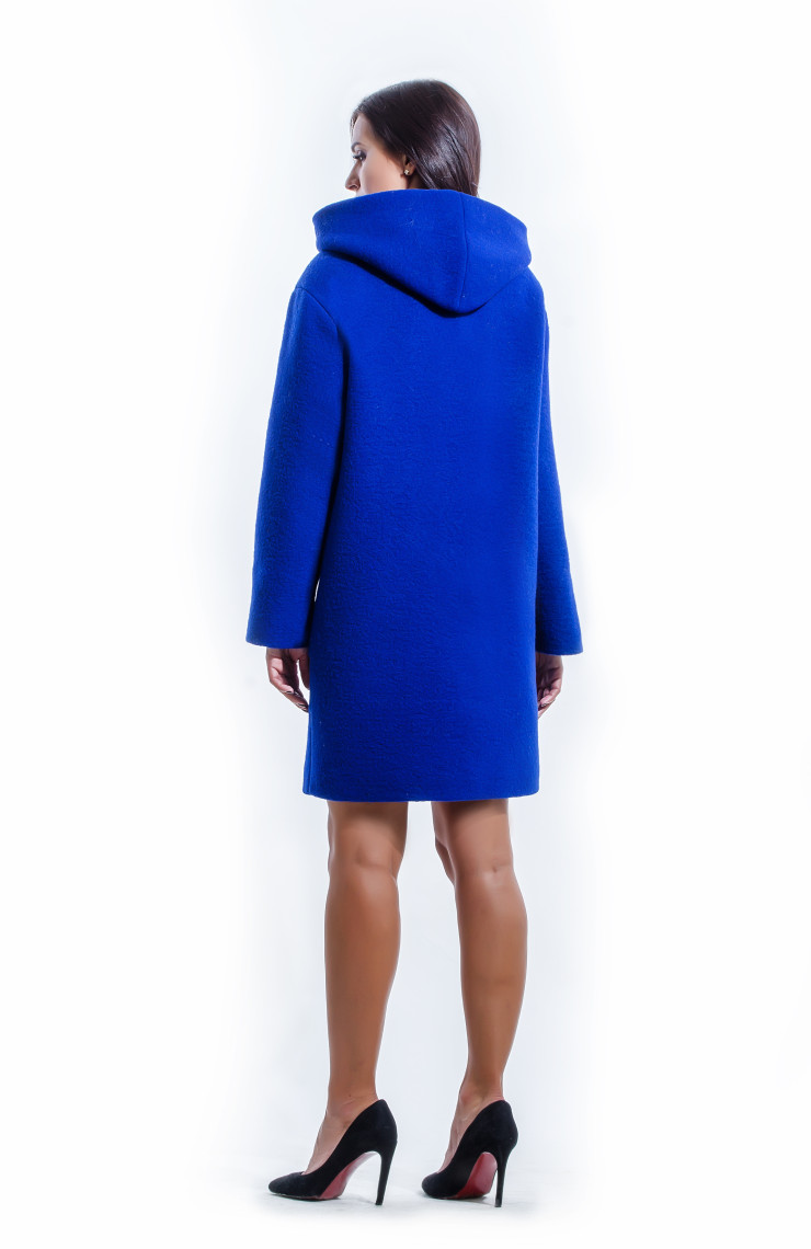 Пальто 2-577L Кобальт
