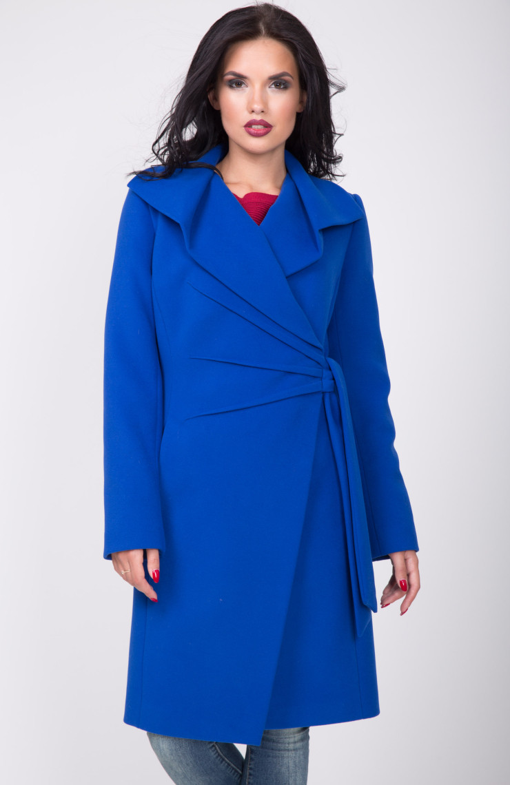 Пальто 2-578/9 Ультрамарин