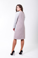 Пальто 2-598 Нежно розовый