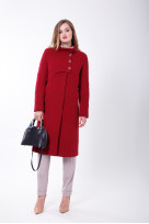 Пальто 2-601/9 Вишневый