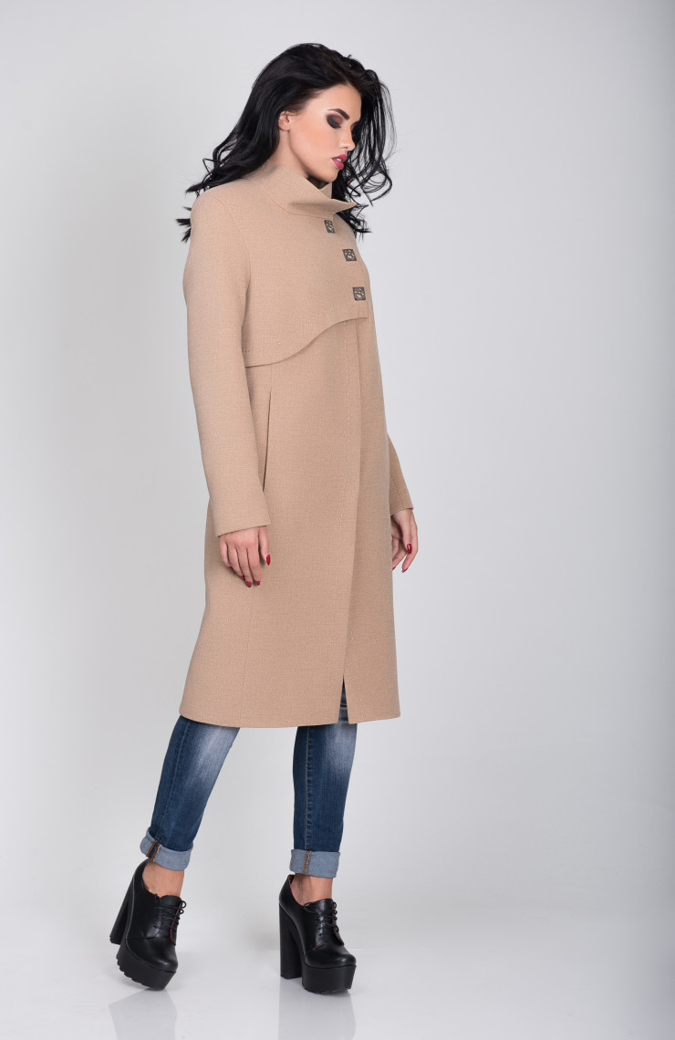 Пальто 2-601/9 Кэмэл
