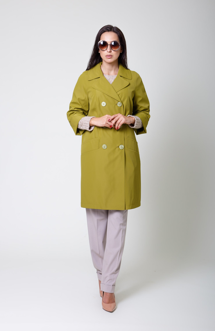Плащ 4-028 Оливковый