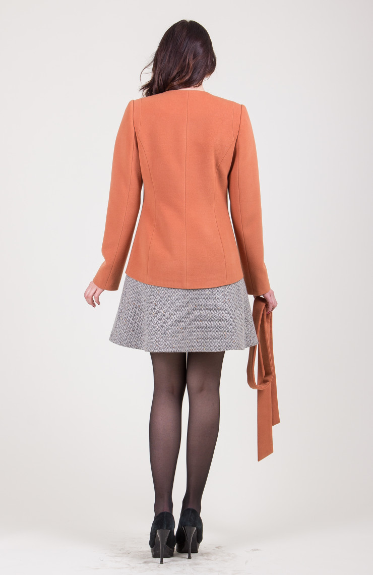 Пальто 9-033 Светлая медь