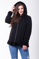 Пальто 1-107 Черный