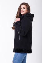 Пальто 1-107 Черный