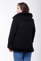 Пальто 1-107 Черный