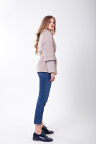 Пальто 2-227 Бежевый