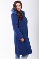 Пальто 10-43 Синий