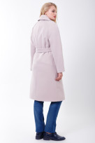 Пальто 2-291 Дымчато розовый