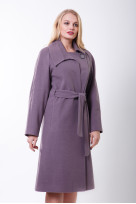 Пальто 2-291 Черный жемчуг