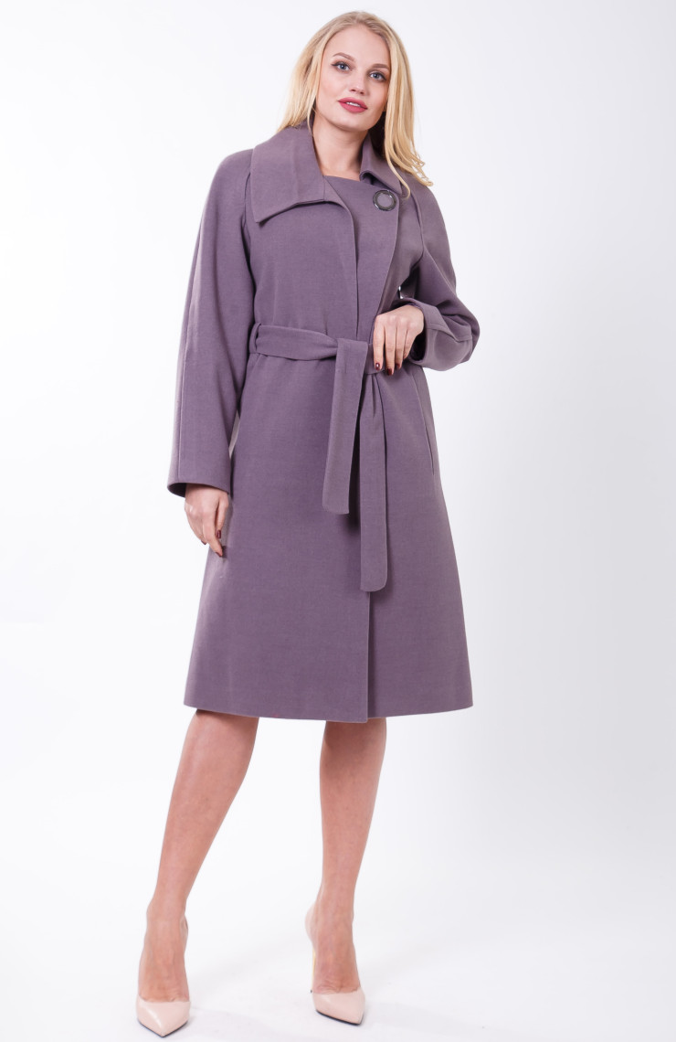 Пальто 2-291 Черный жемчуг