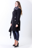 Пальто 10-24 Черный