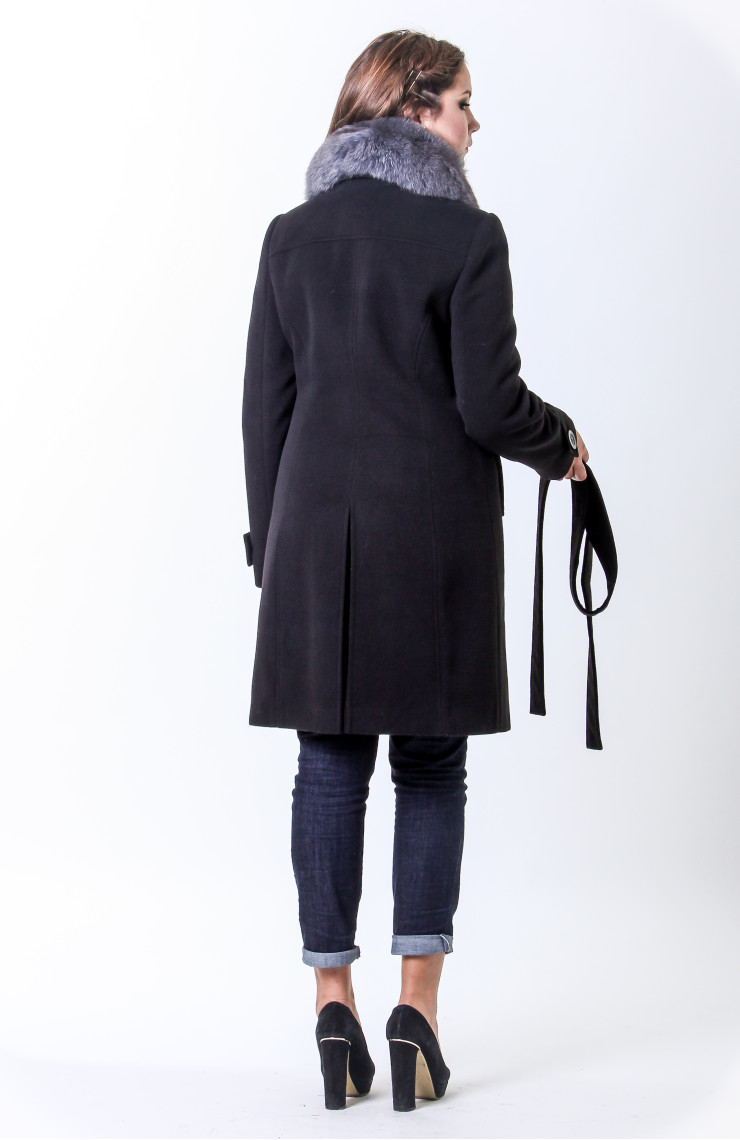 Пальто 10-24 Черный