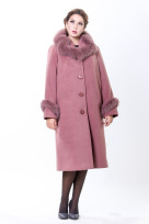 Пальто 10-50 Темная пыльная роза