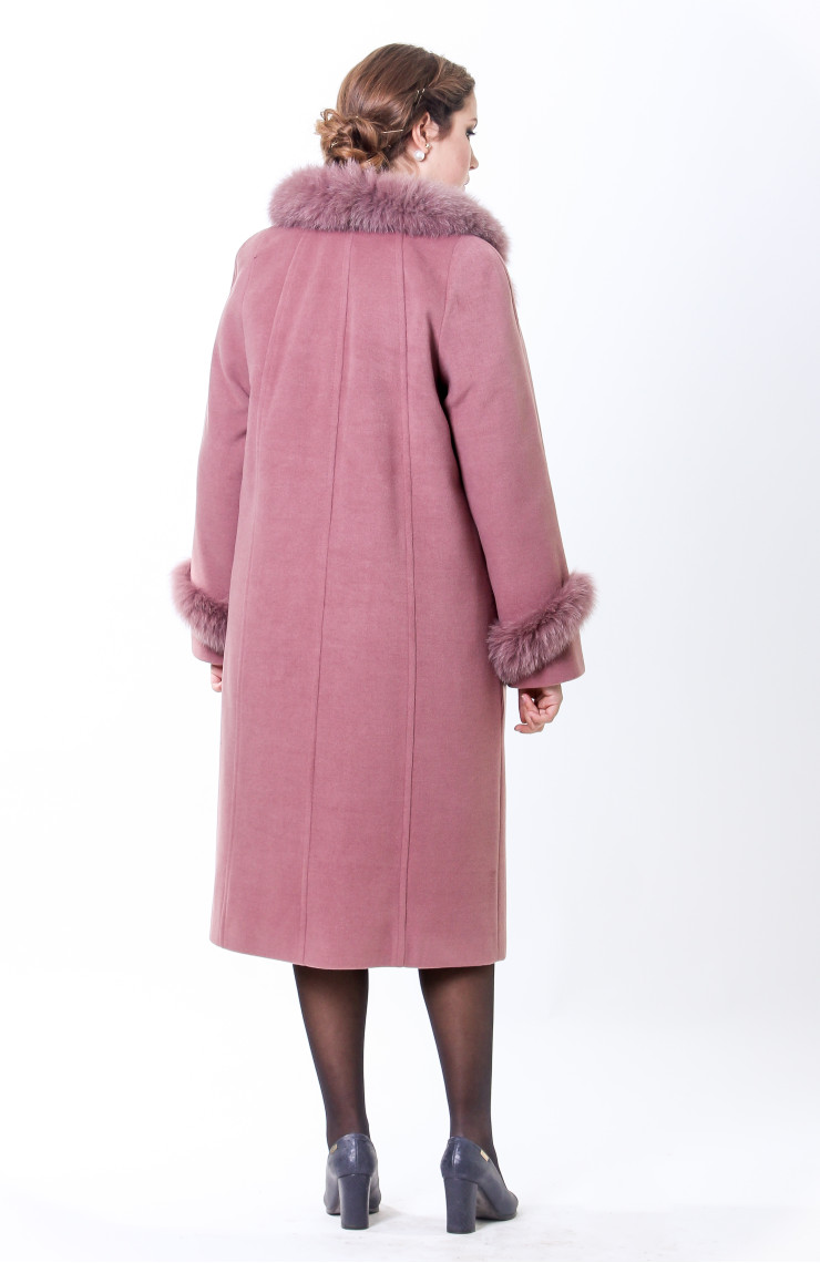 Пальто 10-50 Темная пыльная роза
