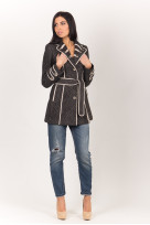 Пальто 2-245 Черный