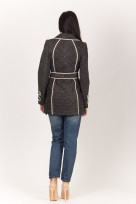 Пальто 2-245 Черный