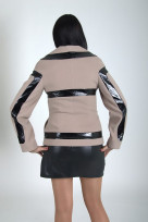 Пальто 9-268 Бежевый