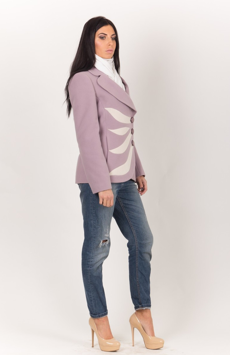 Пальто 2-226 Сиреневый