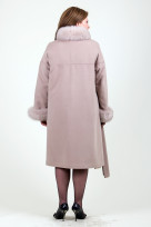 Пальто 1-071 Бежевый