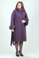 Пальто 1-071 Фиолетовый