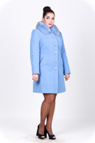 Пальто 10-12 Голубой