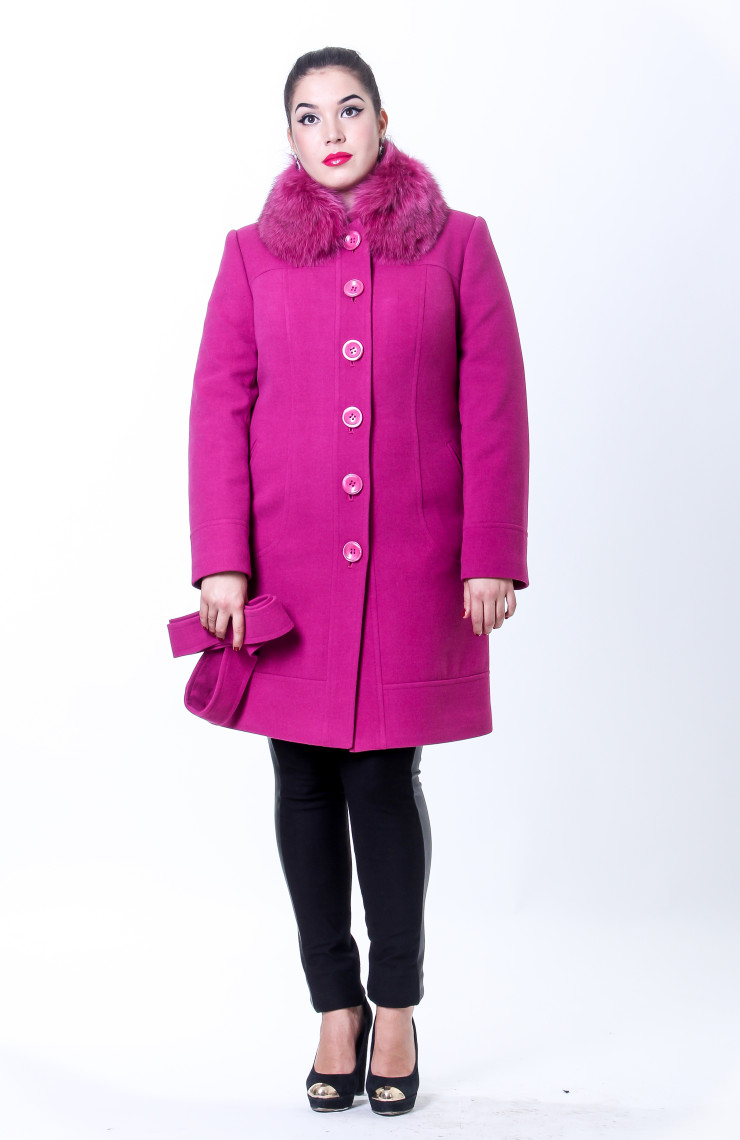 Пальто 10-12 Цикламен