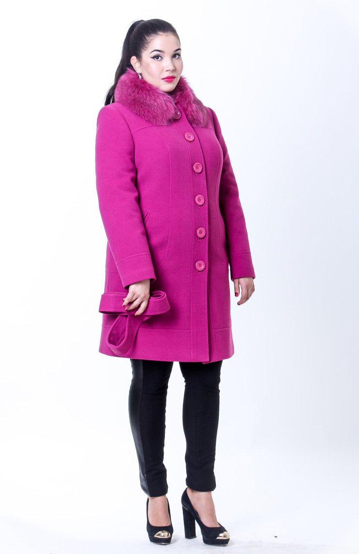 Пальто 10-12 Цикламен