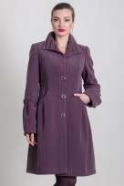 Пальто 9-183 Черный жемчуг