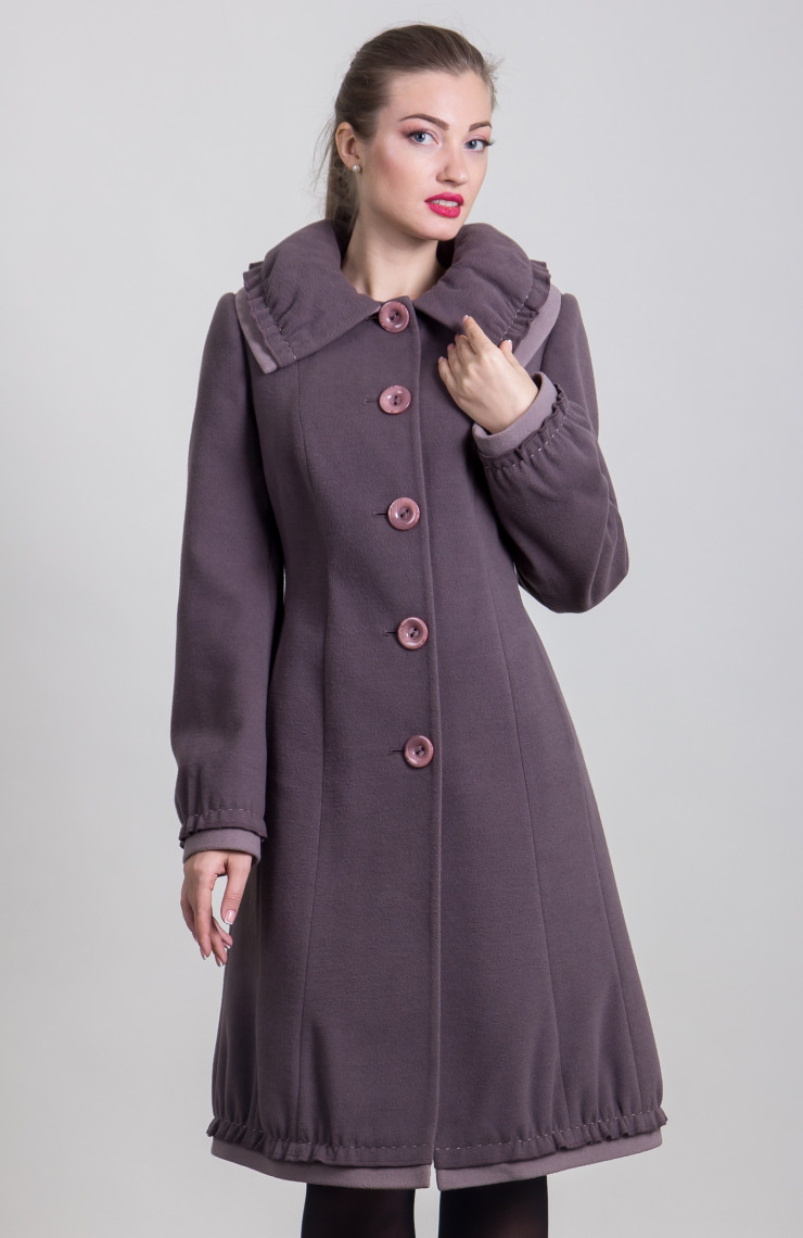 Пальто 9-193 Графит