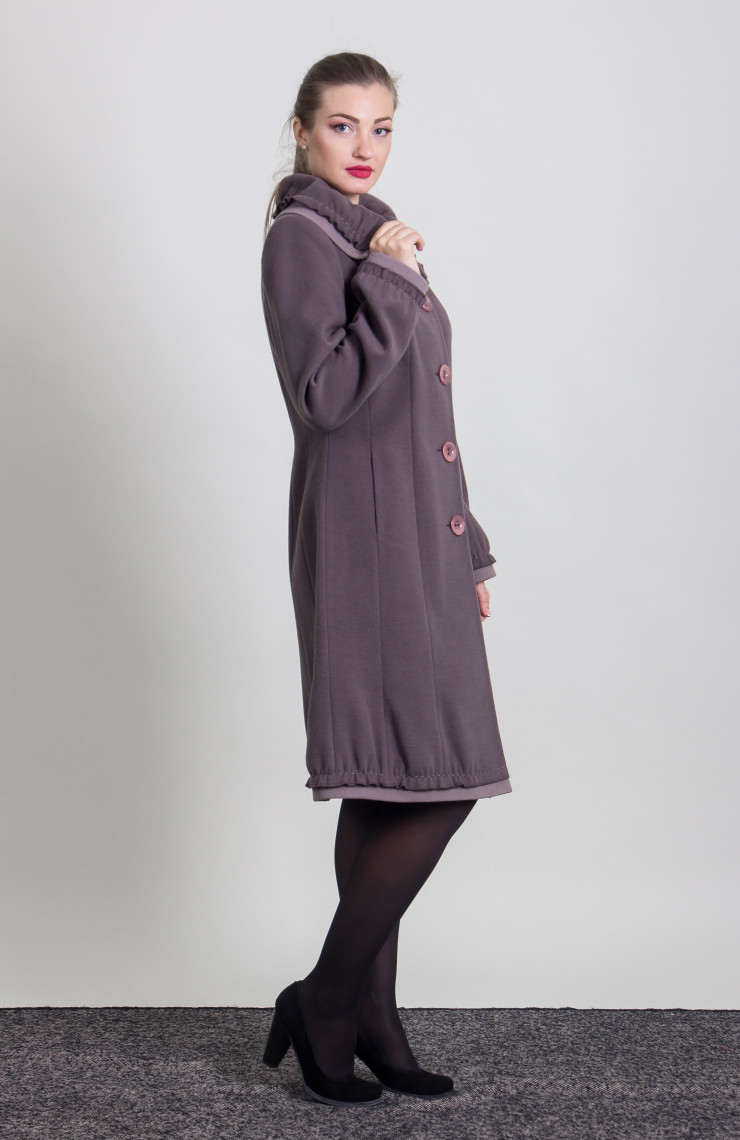 Пальто 9-193 Графит