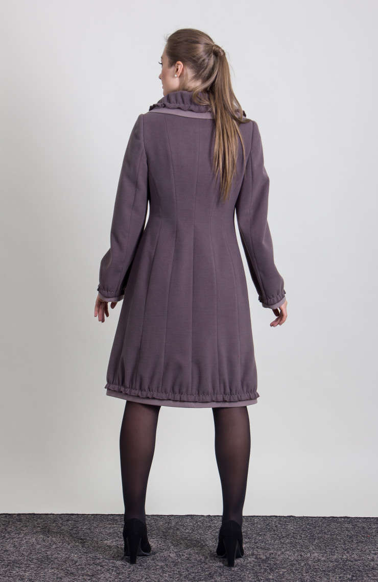 Пальто 9-193 Графит