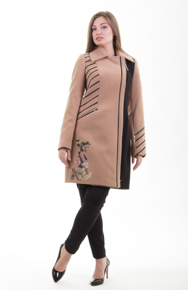 Пальто 2-269 Латте