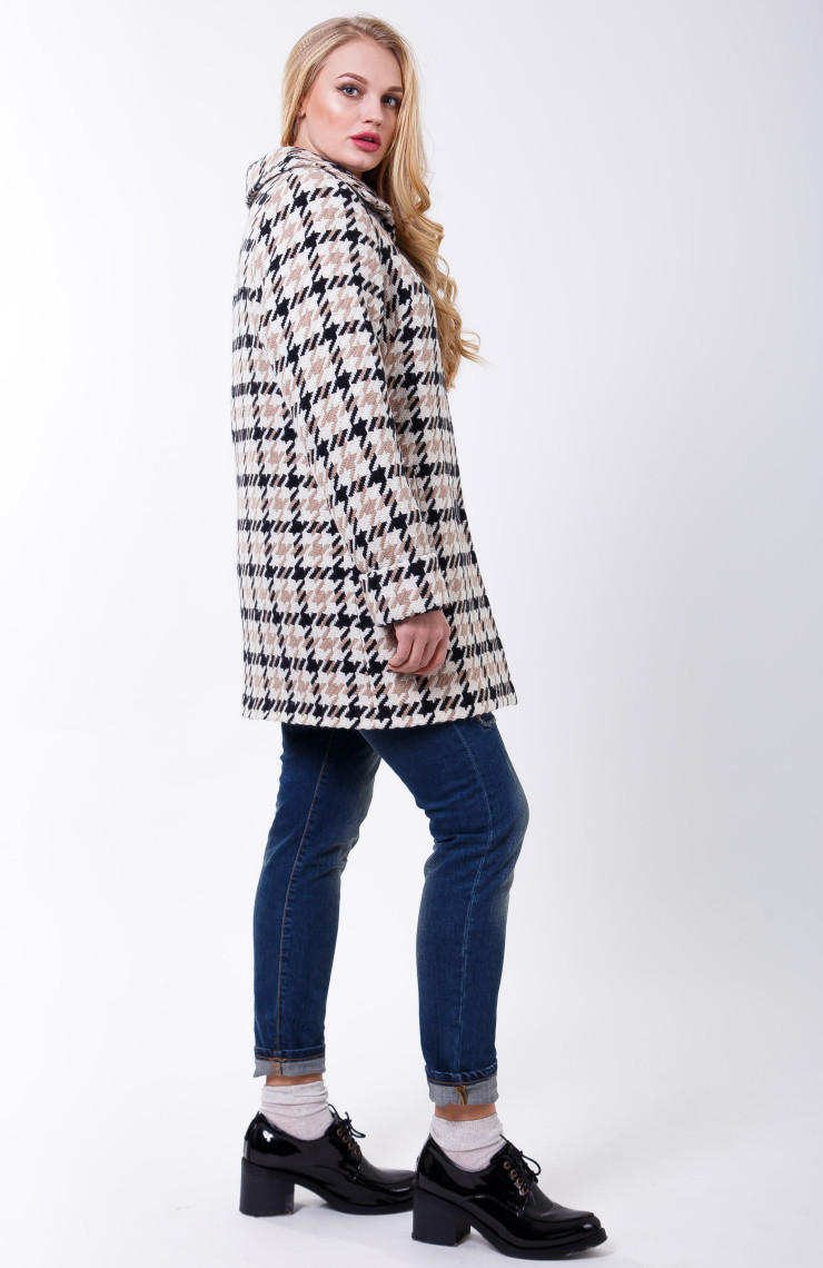 Пальто 2-018 Рыжий