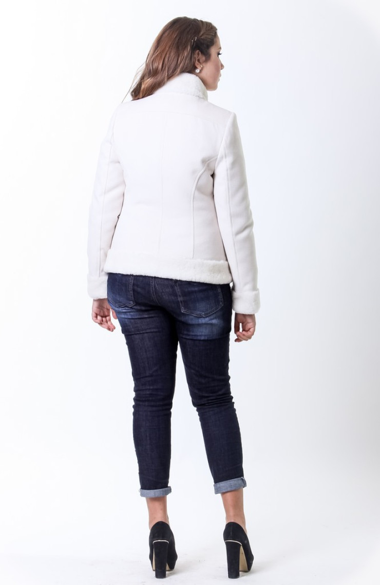 Пальто 1-003 Молоко