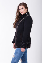 Пальто 1-077 Черный