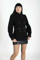 Пальто 9-307 Черный