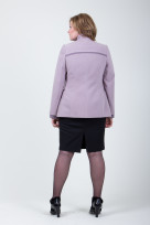 Пальто 9-318 Пепельно-розовый